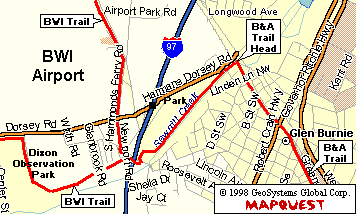 Northern B&A Trail Head