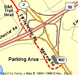 Southern B&A Trail Head